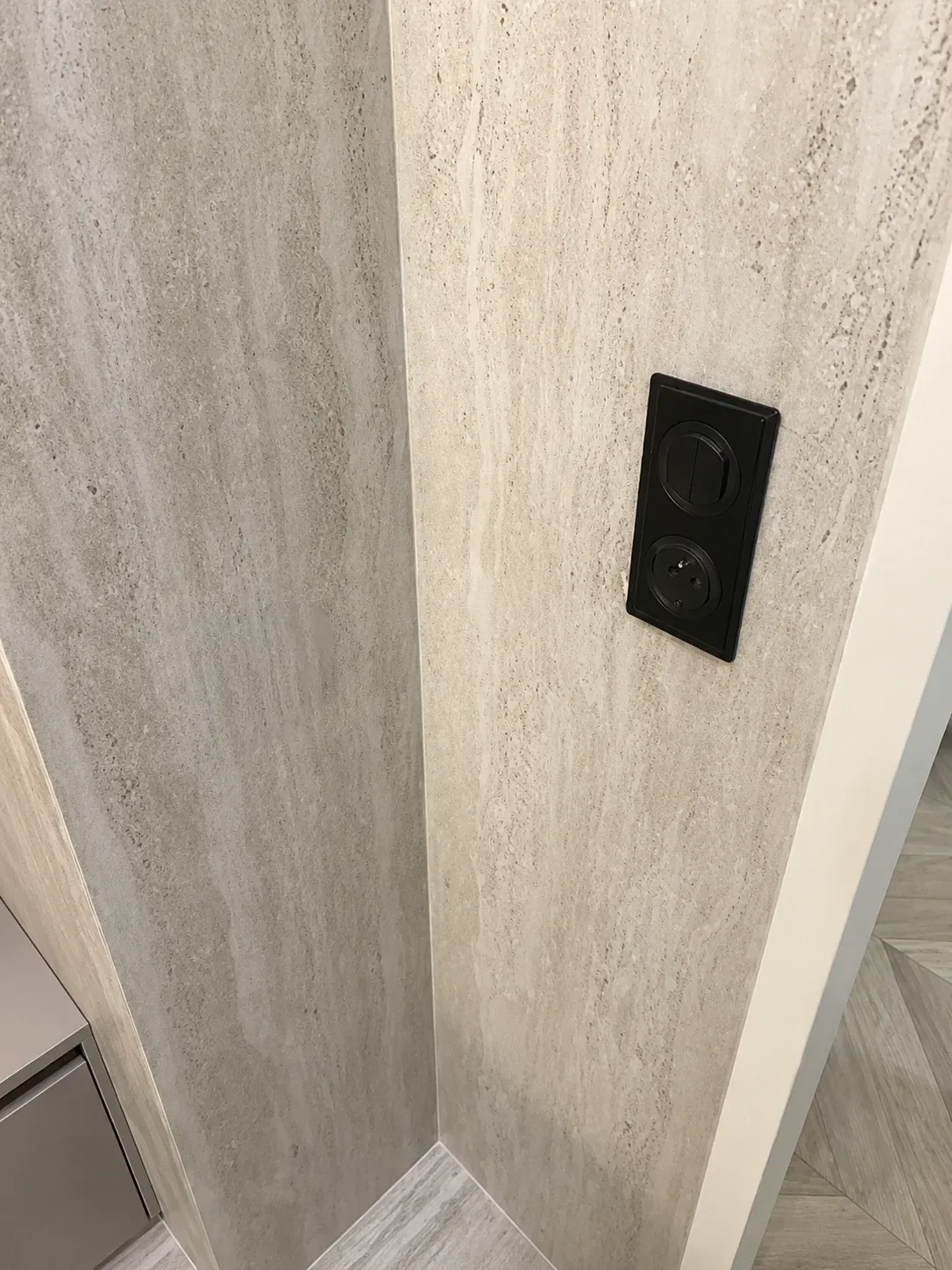 Salle de bain en Travertin — photo 2