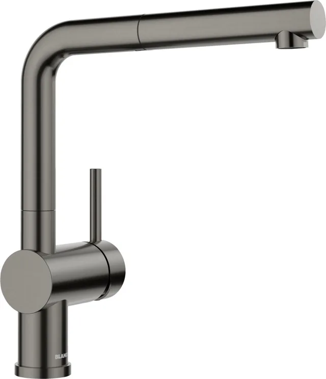 BLANCO MITIGEUR LINUS S SATIN DARK STEEL