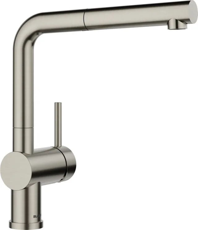 BLANCO MITIGEUR LINUS S SATIN PLATINUM